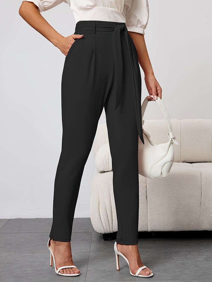 Women's High Waisted Skinny Pants - BloMelle
