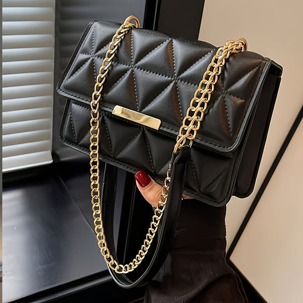 Women's Faux Leather Shoulder Bag - BloMelle