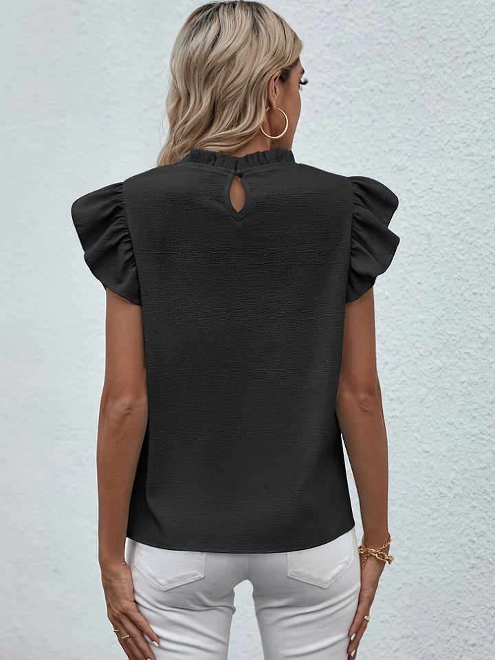 Women's Round Neck Crop Tank Top - BloMelle