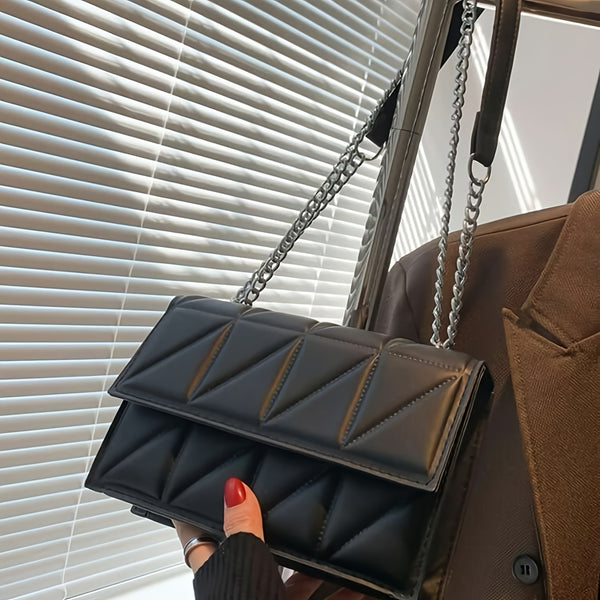 Fashion Quilted Crossbody Bag - BloMelle
