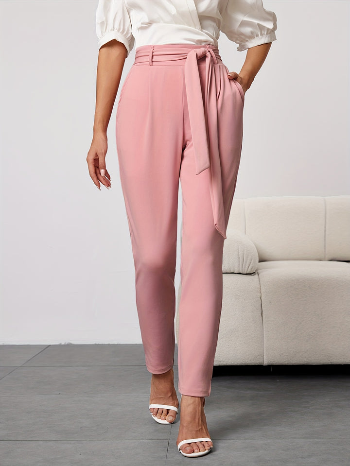 Women's High Waisted Skinny Pants - BloMelle