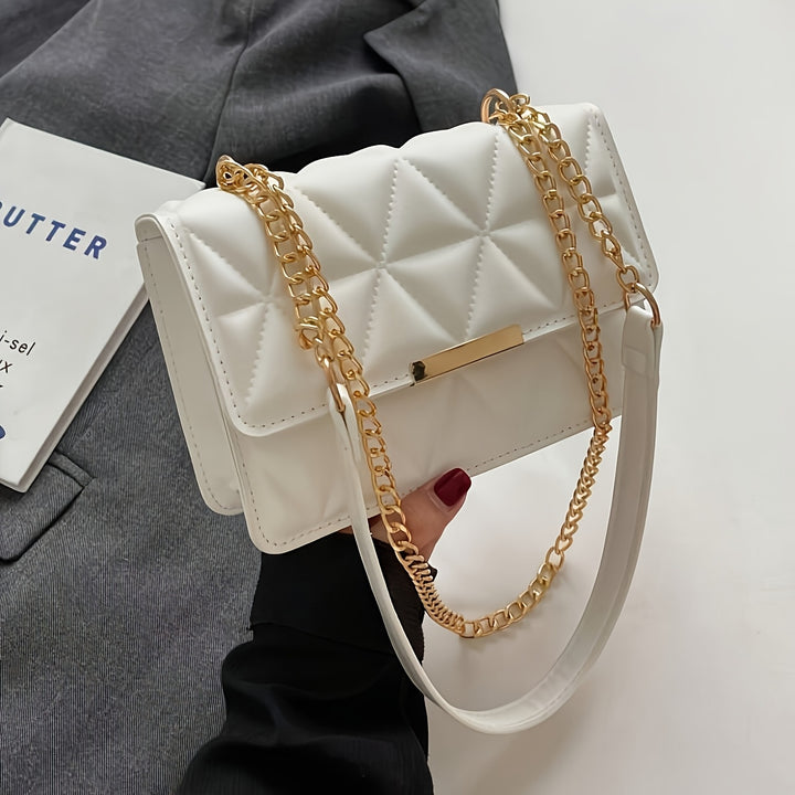Women's Faux Leather Shoulder Bag - BloMelle